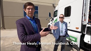 Hyliion Hypertruck ERX CNG system is biggest yet [upl. by Llenram]