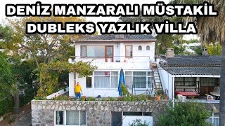 1370 GÖNENDE DENİZ MANZARALI MÜSTAKİL DUBLEKS YAZLIK VİLLA [upl. by Ric929]