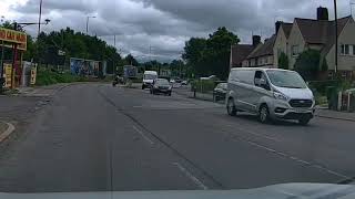 kamikaze motorbike on A611 Hucknall Nottingham [upl. by Iramo]