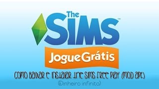 Como instalar The sims freeplay MOD APK dinheiro infinito [upl. by Lunneta]