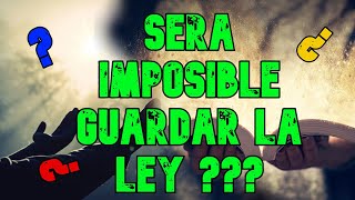 EL PREDICADOR DICE QUE LA LEY ES MALA Y QUE ES IMPOSIBLE GUARDARLA  SERA CIERTO [upl. by Ajed]