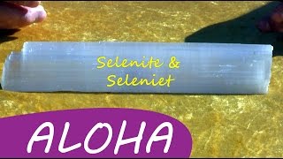 Selenite amp Seleniet • Robs Stone Healing [upl. by Nialb]