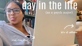 day in the life of a sophomore psychology major studying fall clothing haul morning routine [upl. by Xila]