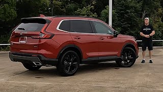 2025 Honda CRV Hybrid Sport Touring  Is It The BEST Hybrid Crossover SUV [upl. by Yelrebma98]