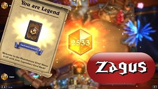 Hearthstone Reaching Legendary For The First Time Animation [upl. by Nawd324]