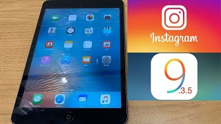 How To Install Instagram on iPad With Old IOS 9 3 5 Cant Install From App Store 2021 [upl. by Comptom]