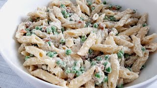 Delicious Creamy Chicken Pasta Salad [upl. by Pendleton473]