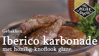 Iberico karbonade met honingknoflook glaze  Jonathan Zandbergen  The Meatlovers [upl. by Felic575]