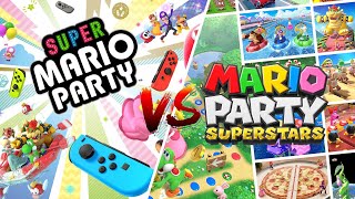 Super Mario Party VS Mario Party Superstars [upl. by Coben485]