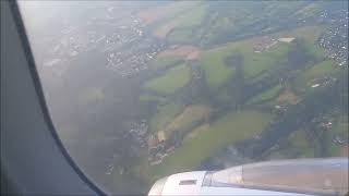 Eurowings Flug von Düsseldorf nach Florenz [upl. by Nitsew282]