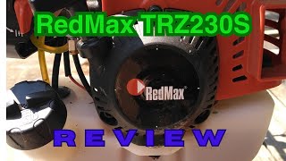 RedMax TRZ230S NEW WEEEDEATER REVIEW [upl. by Bertina]