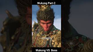 Black Myth Wukong VS Boss Fight Part2shorts wukong wukonggame ytshorts [upl. by Kcirtemed671]