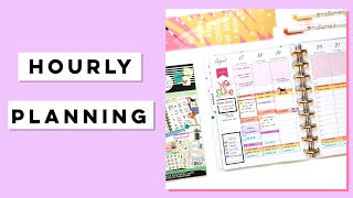 Plan With Me  Hourly Happy Planner [upl. by Now]