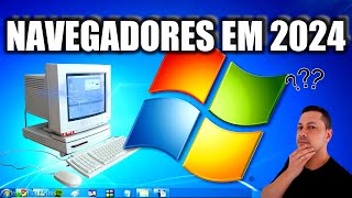 🔵Navegadores Para Windows 7 Em 2024 Quais Navegadores Ainda Funcionam  Mais de 20 Navegadores [upl. by Casaleggio]