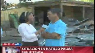 Situación en Hatillo Palma sigue tensa [upl. by Aicirt]