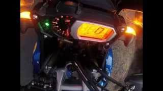 2013 Yamaha Super Tenere 1200 Acceleration 0100 MPH 0160 KMH [upl. by Neelram]