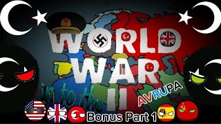 WW2 MAPPİNG SENARYOSU BONUS PART 1 AVRUPA [upl. by Nesyt]