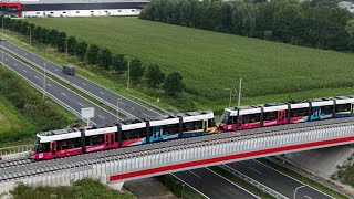 Uithoornlijn gaat eind juli definitief rijden scholieren leren nu al over oversteekplaatsen [upl. by Erehs]