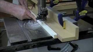 Woodworking  Band Saw Rip Fence  Work Safe Skills amp Techniques [upl. by Idihc]