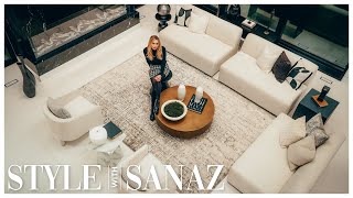 Super Modern Luxury Home Interior Design Revealed  Style With Sanaz [upl. by Arvy217]