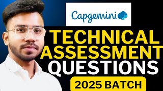 Capgemini Technical MCQ Questions amp Answers 2024  Capgemini Technical Assessment [upl. by Kenley229]