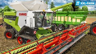 LS22 XXL Farm 54 Erntestart Raps ernten und neue MASCHINE kaufen  FARMING SIMULATOR 22 [upl. by Mojgan380]