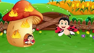 Ladybird Lady bird  English Nursery Rhymes  English Kids Songs [upl. by Refotsirk272]