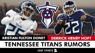 DEVELOPING Titans News Kristian Fulton DONE In Tennessee  Titans Rumors On Derrick Henry [upl. by Andromada]