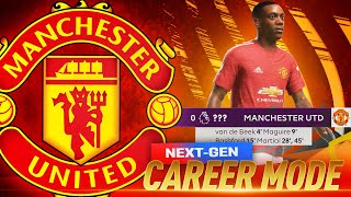 BIGGEST WIN IN PREMIER LEAGUE HISTORY FIFA 21 MAN UTD NEXT GEN CAREER MODE 10 PS5 [upl. by Suoirred954]