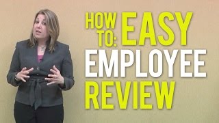 Employee Performance Review  An Easy HowToGuide [upl. by Ettegroeg]