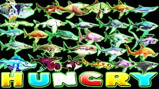 ALL M SHARKS UNLOCKED  HUNGRY SHARK WORLD  NEW SHARK GAMEPLAY [upl. by Punke]