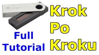 Ledger NANO S FULL Tutorial Krok Po Kroku A do Z Konfiguracja Aplikacje MyEtherWallet MEW [upl. by Pulling]