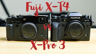 The Fuji XT4 vs X Pro 3 Camera Which One Should You Buy [upl. by Aemat]