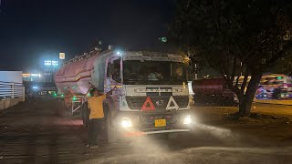 Accident Truck ka Kam Karte Samay Hui Badi Pareshani  Purane Truck Mein Naya Color Karva Diya [upl. by Ahsienal]