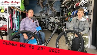 Orbea MX 50 29 2021  Prezentacja  Rowery w BikerBudzyk [upl. by Lifton]