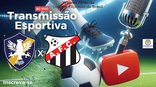 Retro x Anápolis Campeonato Brasileiro Série D Transmissão com Emoção e Vibração [upl. by Lerual540]