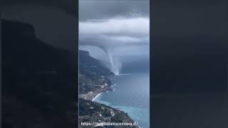 Waterspout Turns into Tornado in Crystal River Florida [upl. by Guthry730]