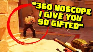 THE 250 AWP 360 NOSCOPE CHALLENGE [upl. by Penman271]