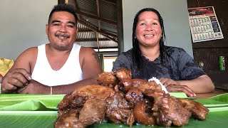 MUKBANG ADOBONG BABOY [upl. by Ribal]