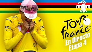 Tour de France 2024 etapa 4  Pinerolo  Valloire [upl. by Alesram92]