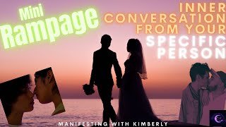 mini RAMPAGE Inner Conversation from SPECIFIC PERSON  Manifesting with Kimberly  Law of Assumption [upl. by Ahsiela]