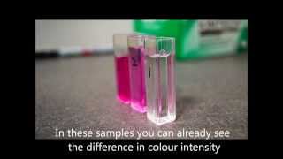 Spectrophotometer Demo Video [upl. by Nefets]