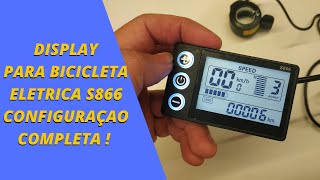 CONFIGURAÇAO COMPLETA DISPLAY S866 [upl. by Arednaxela510]