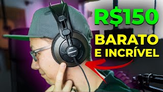 O Fone Barato de Referência que me SURPREENDEU Samson SR850 Review [upl. by Maressa]