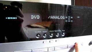 Harman Kardon AVR335  no audio just external view  DEMO [upl. by Ymrej]