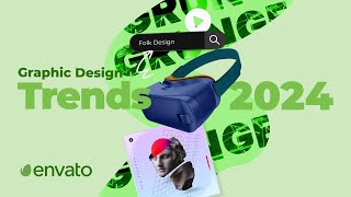 Graphic Design Trends 2024 [upl. by Sibella]