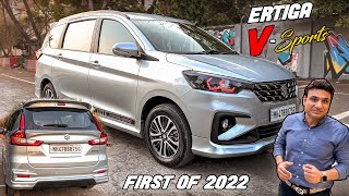 ERTIGA SPLENDID SILVER VSPORTS LIKE NEVER BEFORE  MUSCULAR LOOK  📞9321811482 [upl. by Ennavoj]