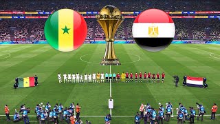 Highlights Senegal v Egypt  Final TotalEnergies AFCON 2021  Realistic Gameplay [upl. by Refynnej577]