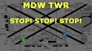 REAL ATC Delta and Southwest VERY CLOSE CALL on takeoff [upl. by Mackay385]