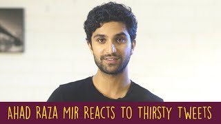 Ahad Raza Mir Reacts To Thirsty Tweets  Parwaaz Hai Junoon  Yakeen Ka Safar  ShowSha [upl. by Lairbag]